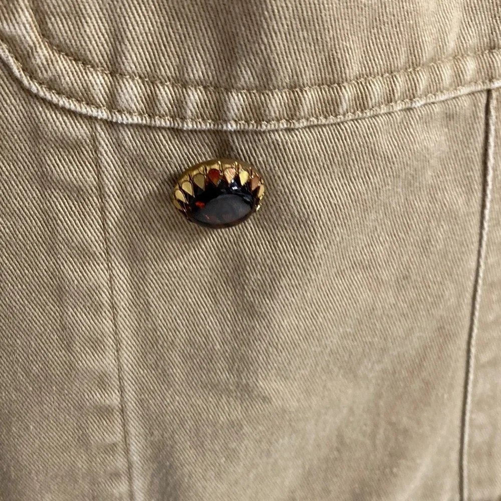 Ralph Lauren Tan Military Style Jacket - Picture 4 of 10